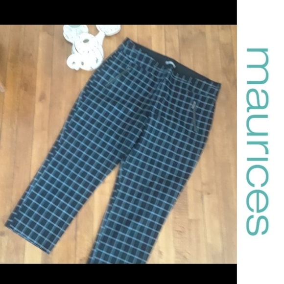 Size Xlarge check maurices dress pants - Picture 12 of 12